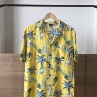 ราคา Sale เสื้อฮาวาย XL เหลือง ทานตะวันขาว ปาดไหล่กรม freesize ราคาพิเศษ (955930224)
