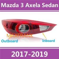 ราคา Mazda 3 Mazda3 LED Axela Sedan (2017-2019) ไฟท้ายด้านหลังไฟท้าย Lampu Taillamp ไฟท้าย akur Lampu belakang ไฟเบรคหยุด (53105155382)