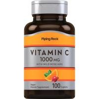 ราคา Vitamin C 1,000 mg. & Wild Rose Hips (100Caplets) วิตามินซี (42851164313)