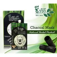 ราคา มาส์กหน้าสูตรถ่านไม้ไผ่ ชีววิถี (Charcoal Herbal Facial Mask) แก้ปัญหาสิวอุดตัน ลอกสิวเสี้ยน ดูดซับความมัน 15 กรัม (5334851951)