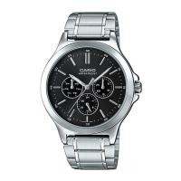 ราคา Casio Standard นาฬิกาข้อมือผู้ชาย สายสแตนเลส รุ่น MTP-V300,MTP-V300D,MTP-V300D-1A - สีเงิน (2379184265)