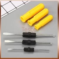 ราคา Tesco ไขควง หัวสลับ ไขควงตอก ไขควงสลับหัว ไขควงสลับ 2IN1 ไขควงหัวแฉก ไขควงหัวแบน ปากแบน ปากแฉก 3" และ 4" (42520942114)