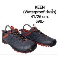 ราคา รองเท้ามือสอง KEEN 41/26 cm. (Waterproof กันน้ำ) (25353312495)