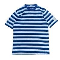 ราคา เสื้อยืด คอกลม แขนสั้น ลายทาง ASICS มือสอง สภาพดี คอฟิต (29069293982)