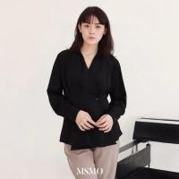 ราคา MSMO Sylvie Top Black ไซส์ M - พรีเลิฟ (46952218687)