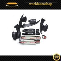 ราคา ชุดครอบมือจับ+เบ้ารองมือเปิด ประตู 4 ประตู เครฟล่าดำ Chevrolet Colorado Z71 4x2 4x4 ปี 2012 - 2019 (5678356151)
