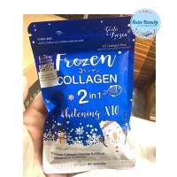ราคา GLUTA FROZEN collagen 2 in 1 whitening ×10 - 1 ซอง 60 แคปซูล โฟสเซ่น คอลลาเจน ให้ผิวขาวอมชมพู กระจ่างใสอย่างเป็นธรรมชาติ (4709594054)