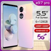 ราคา สมาร์ทโฟน A97 pro 4G 5G หน่วยความจําหน้าจอ 6GB RAM + รอมกล้อง 128GB 24MP + 48MP (21786512765)