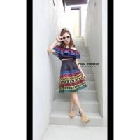ราคา Used เซทเสื้อ+กระโปรง ลายผลไม้ ป้าย Feel fashion Sz. s (5445688470)
