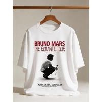 ราคา เสื้อยืด Bruno Mars The Romantic Tour 2026 เสื้อยืดคอนเสิร์ต Bruno Mars แบบยูนิเซ็กส์ ของขวัญสำหรับแฟนเพลง (55956789847)