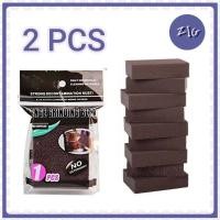 ราคา ZIGSHOP (2 ชิ้น) Magic Nano Sponge Heavy Duty ฟองน้ำนาโน สำหรับงานหนักมหัศจรรย์ ขัดคราบสนิม คราบน้ำมัน คราบดำเครื่องครั (10588428808)