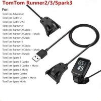 ราคา ที่ชาร์จนาฬิกาสําหรับ TomTom Adventure Golfer 2 Runner/Spark/2/3/Cardio/Cardio + เพลง/เพลง USB ชาร์จสายไฟแท่นชาร์จ (48650855058)