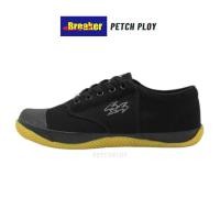ราคา [BK4] Breaker รองเท้าผ้าใบนักเรียน ฟุตซอลเบรกเกอร์ สีดำ ผูกเชือก เบอร์ 29-45 (55355688056)