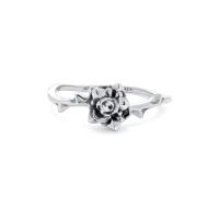 ราคา AKE AKE Fierce Rose Have Thorns ring แหวนเงินแท้925 ขัดเงาพิเศษ พร้อมลงดำขับลาย แกะมือลายดอกกุหลาบ (53805905832)