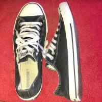 ราคา Converse all star Black “รองเท้ามือสองของแท้” (5153036255)