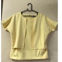 ราคา เสื้อให้นม#ชุดให้นม # เสื้อให้นมสีเหลือง#size M #เสื้อให้นมมือสอง (3943781867)