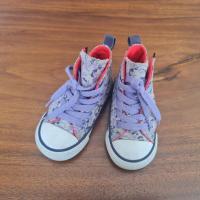 ราคา Preloved converse สีม่วง camo (24290041704)