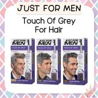 ราคา *พร้อมส่ง/ของแท้‼️* Just For Men Touch of Gray, Mens Hair Color Kit with Comb Applicator ยาย้อมสีผม (29634624882)