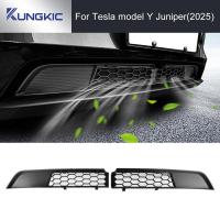 ราคา สําหรับ Tesla รุ่น Y Juniper 2025 ด้านหน้ากันชนย่างตาข่าย Air Inlet Vent ฝาครอบ Grille Guards Protector Anti-แมลงสุทธิอุปกรณ์เสริม (49805751019)