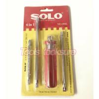 ราคา ไขควงสลับ SOLO 6in1 No.006L (14109879303)