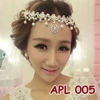 ราคา เครื่องประดับสร้อยคอ Headpiece เจ้าสาว APL005 (53256190579)