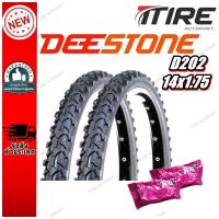 ราคา ยางนอกจักรยาน 14 x 1.75 รุ่น D202 ชนิด TT ยี่ห้อ Deestone 1 ชุด (26963643101)