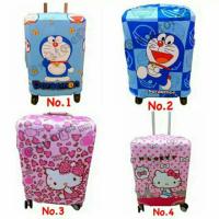 ราคา HELLOKITTY ผ้าคลุมกระเป๋าเดินทาง Hello Kitty Melody Doraemon แบบพลิกกลับได้ (2 ด้าน) (27951975814)