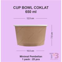 ราคา ชามถ้วยสีน้ําตาล 650ml 22oz Starpack / ชามกระดาษสีน้ําตาล 650ml 22oz / ชามข้าวสีน้ําตาล / ถ้วยซุป (7782649949)