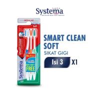 ราคา แปรงสีฟัน Systema Smart Clean (3 ชิ้น) (58152684104)