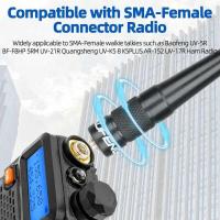 ราคา ▥ Walkie Talkie Ar-771 Dual Band Sma-Female High Gain Antenna For Uv-5R UV 21 PR (51157549544)