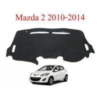 ราคา (1ชิ้น) พรมปูคอนโซลหน้ารถ มาสด้าสอง ปี 2009 - 2014 MAZDA2 MAZDA 2 Dash Mat Cover พรมหน้ารถ พรมหน้าคอนโซล พรมกันรอย (2737678981)