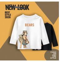 ราคา เสื้อยืดเด็กผู้หญิงแขนยาวลายล่าสุดเสื้อยืดเด็กผู้หญิงแขนยาวแขนยาวเสื้อเด็กมุสลิมพร้อมลายน่ารัก (55455430357)