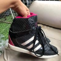 ราคา รองเท้าหุ่มข้อเสริมส้นAdidasแท้มือ2(37) (27605852073)