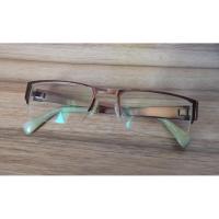 ราคา FCUK Half Rim Glasses Size 52/17 140mm สีน้ำตาลทอง (56553504856)
