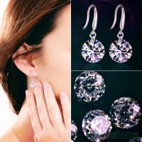 ราคา ต่างหู Earring 925 Silver Swarovski Element (219397)