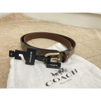 ราคา Coach F78179 Classic Belt In Signature Canvas 25mm เข็มขัด