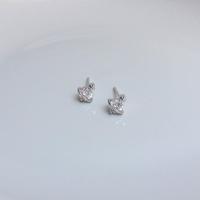 ราคา 106-littlegirl gifts-Mini planet earring ต่างหูเงินแท้s925 รูปดาวเสาร์ (8757340183)