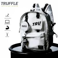 ราคา Truffle Premium Backpack ขนาด 46 cm. (White) กระเป๋าเป้สำหรับ Macbook Pro M2, M1 14-16", Macbook Air M2, Laptop อื่นๆ (24652135909)