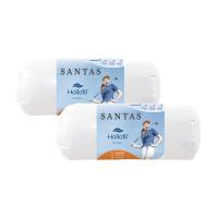 ราคา SANTAS หมอนรองคอ รุ่น DACRON® HOLLOFIL (แพ็คคู่) แถมฟรีปลอกหมอนคละสีคละลาย (18087963595)