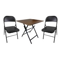 ราคา ชุดโต๊ะกินข้าวพับได้ 2ที่นั่ง สำหรับในบ้าน (29789829912)