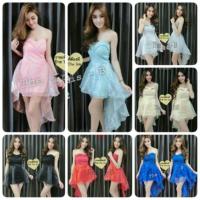 ราคา เดรสออกงาน ทรงเกาะอก ระบายหางปลา สวยๆค่ะ (167963897)