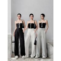 ราคา กางเกงขายาวผ้านาโนผ้าเด้งใส่สบาย (29918971019)