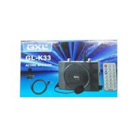ราคา GXL ลำโพงพกพา พร้อมไมค์ รุ่น GL-K33 (1617063430)