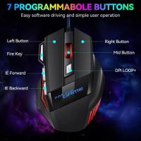 ราคา Mouse gaming RGB รุ่น MS-7 (41452778299)