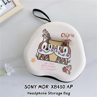 ราคา rising star สําหรับ SONY MDR-XB450 AP หูฟังกรณีสนุกการ์ตูนชุดหูฟัง Earpads กระเป๋าเก็บ EVA ปลอกกล่อง (51255924994)