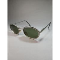 ราคา แว่นกันแดด Moschino by Persol '90s Vintage : MM244, Made in Italy. วัสดุโลหะ ทรงรี ขาสปริง (มือสอง สภาพ 70%) (43717865715)