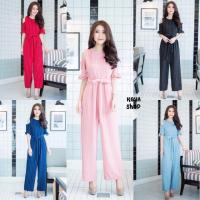ราคา จั้มสูทสาวอวบเว้าไหล่ อก 42”ใส่ได้ (**มีเทาอมฟ้า น้ำเงิน) (1522425606)