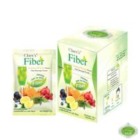 ราคา แคล์ร ไฟเบอร์ ดีท็อกซ์ พุงยุบ 17กรัม Fiber Detox 17g. Clare's Fiber (10ซองx1กล่อง) (14528304501)