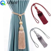 ราคา AEROF เนคไทม่านพู่, เส้นด้ายโพลีเอสเตอร์ไม่มีการติดตั้งผ้าม่านพู่ผูก, หลากสี Punch-ฟรี ลวดทองแขวนบอลม่านเทนนิสบอลสายรัดอุปกรณ์ผ้าม่าน (57801997063)