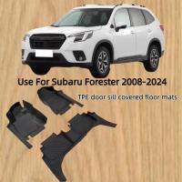 ราคา TPE Floor Mats For Subaru Forester 2008-2024 LHD SPORT plus Full Coverage Waterproof Surround Thres (50607117039)